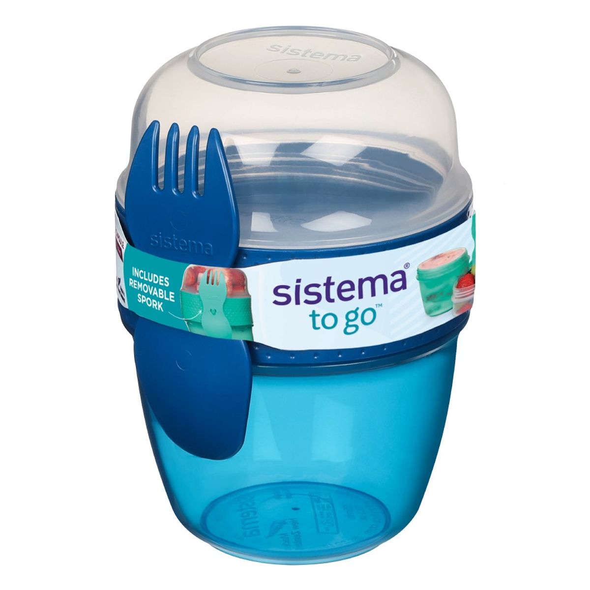 SISTEMA - Contenedor Hermético Capsule Snack To Go Sistema de 515 ml