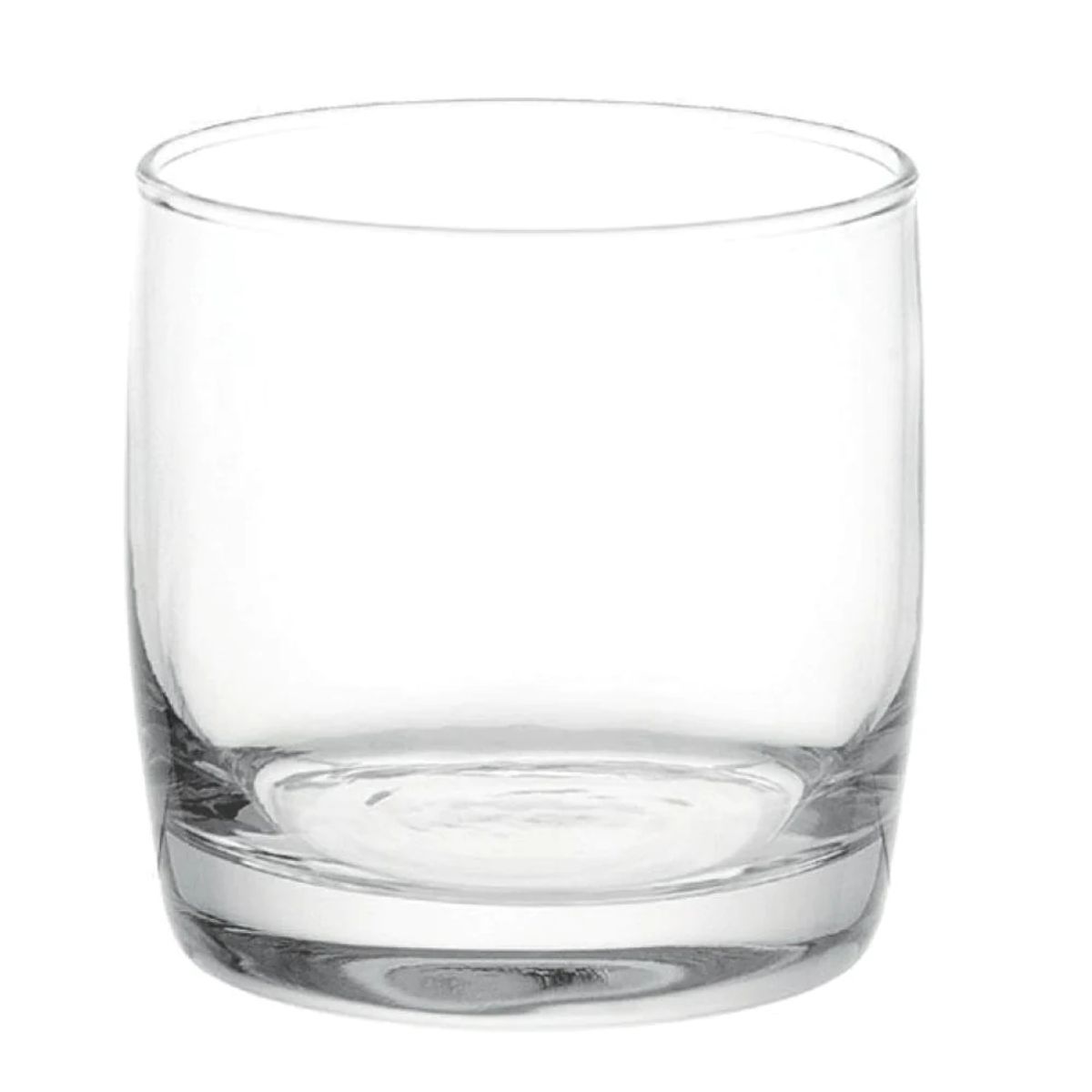 GENERICO - Set 6 Vasos Bajos Modelo Monterrey Transparente De 296mL