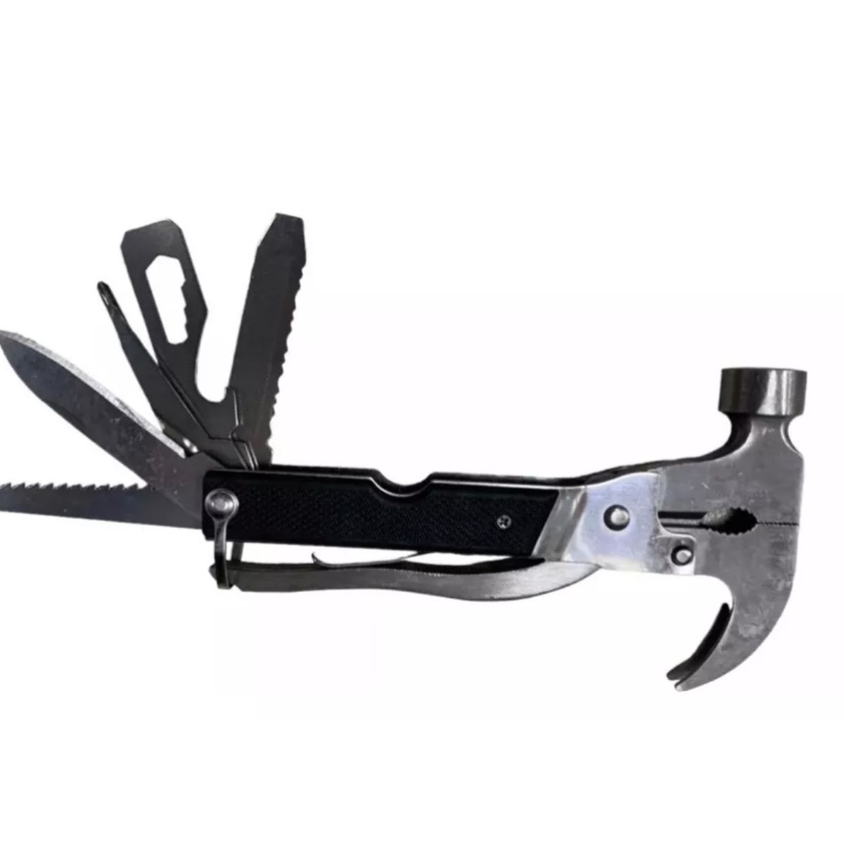 GENERICO - Herramienta Martillo Multiuso 18 En 1 Casa, Auto Y Camping