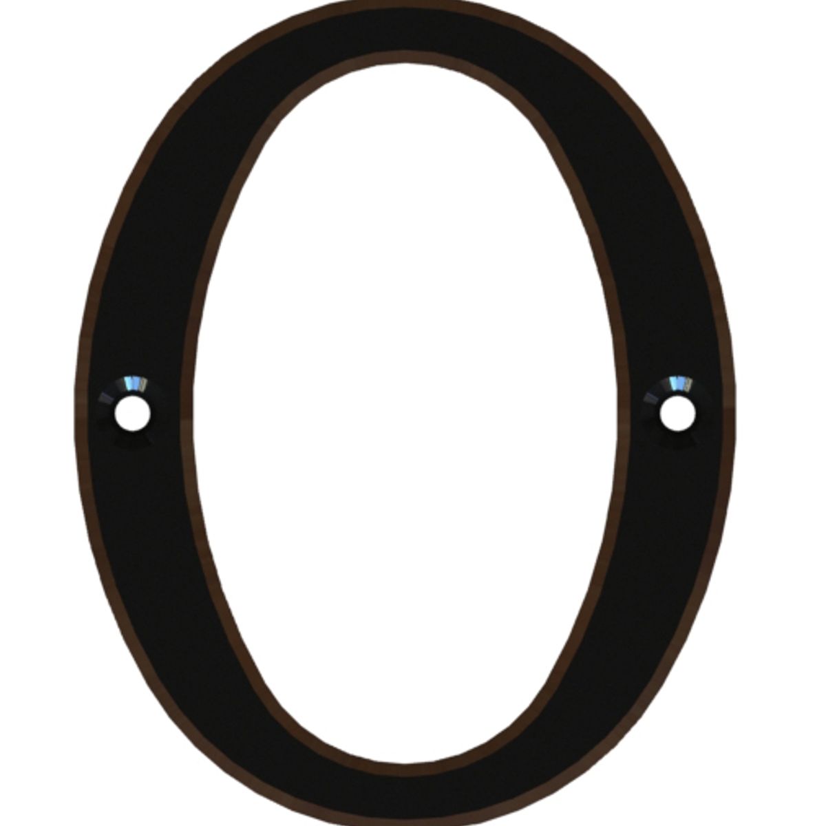 POLI - Número 0 Poli Estándar 8,5cm Rústico