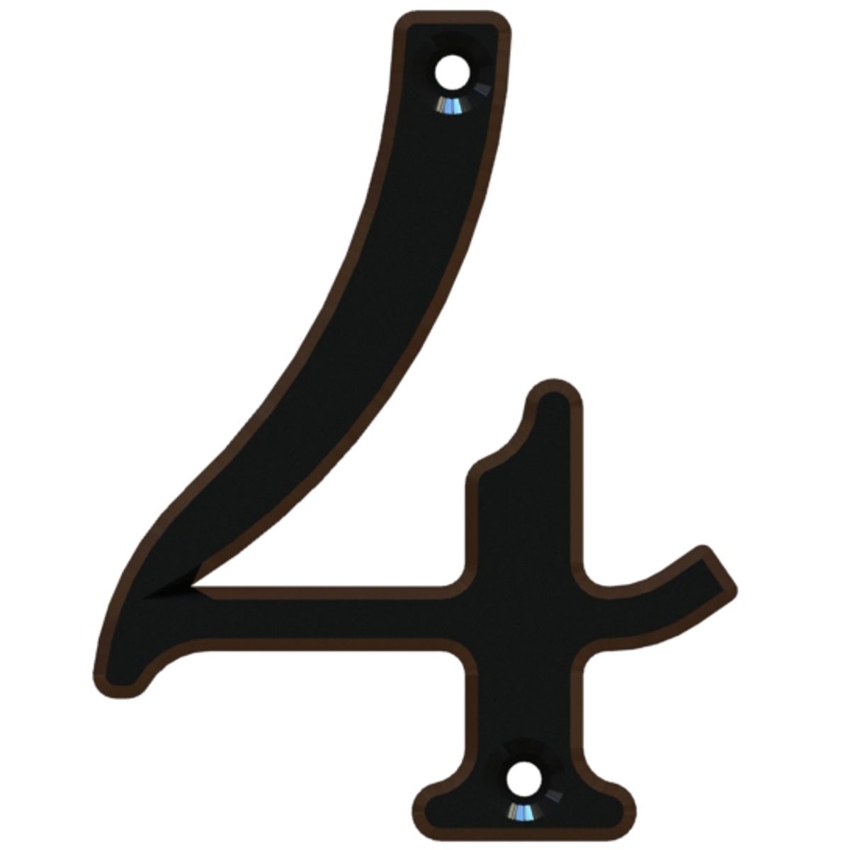 POLI - Número 4 Estándar 8,5cm Rústico