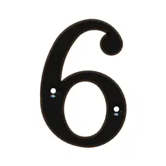POLI - Número 6 Estándar 8,5cm Rústico