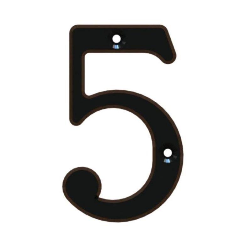 POLI - Número 5 Estándar 8,5cm Rústico