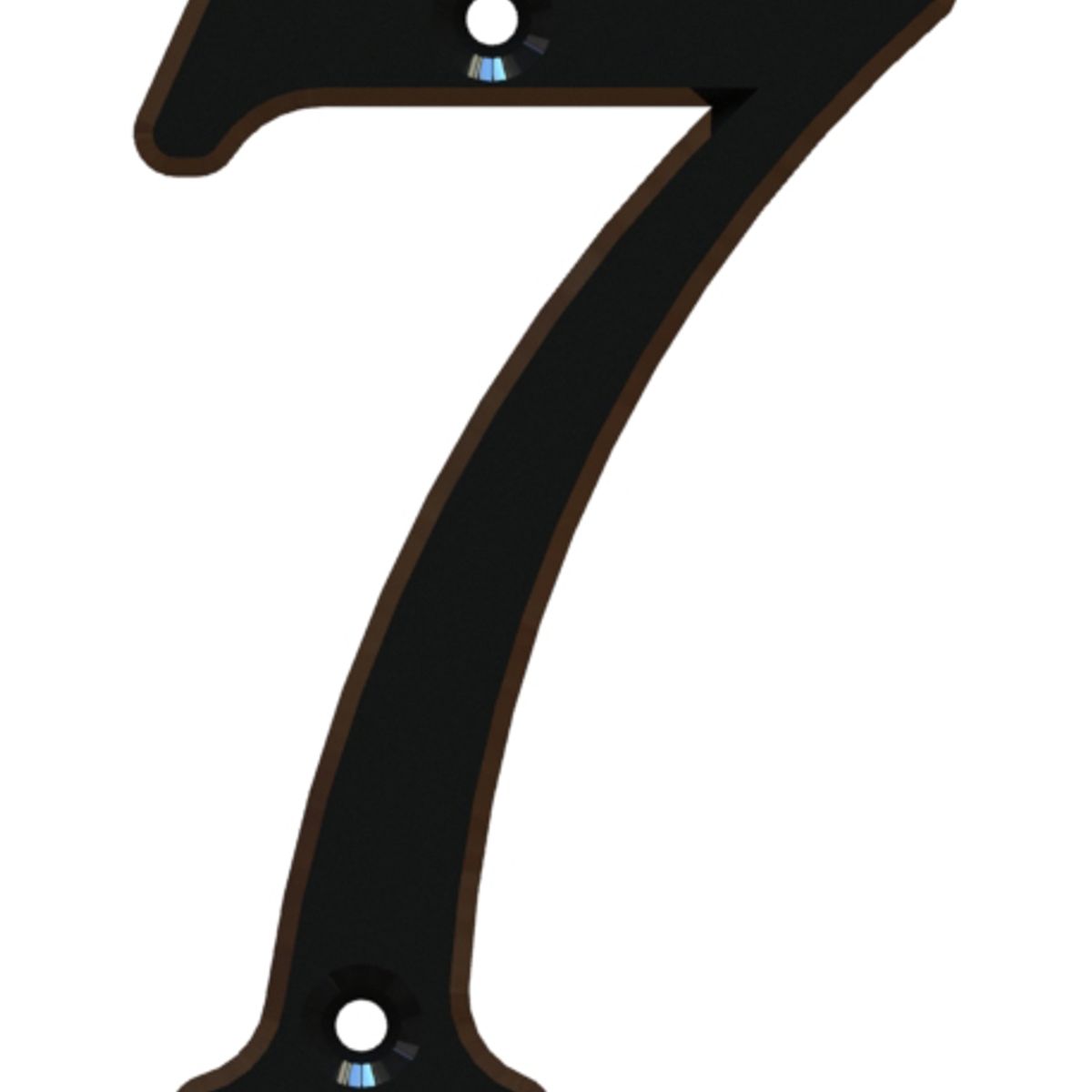 POLI - Número 7 Estándar 8,5cm Rústico