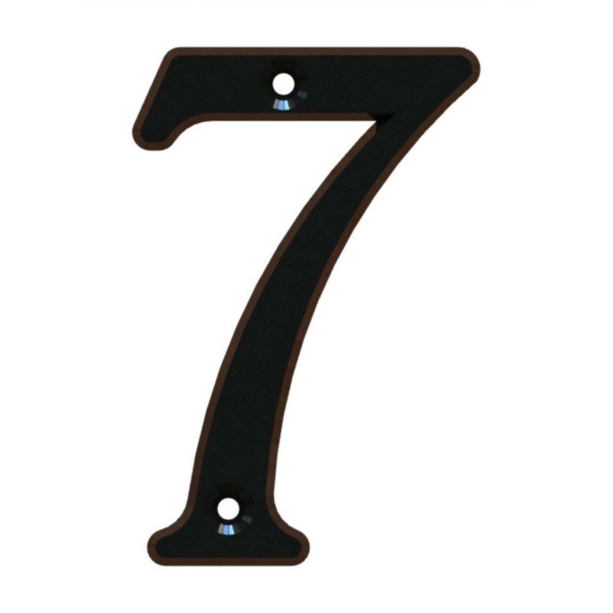 POLI - Número 7 Estándar 8,5cm Rústico