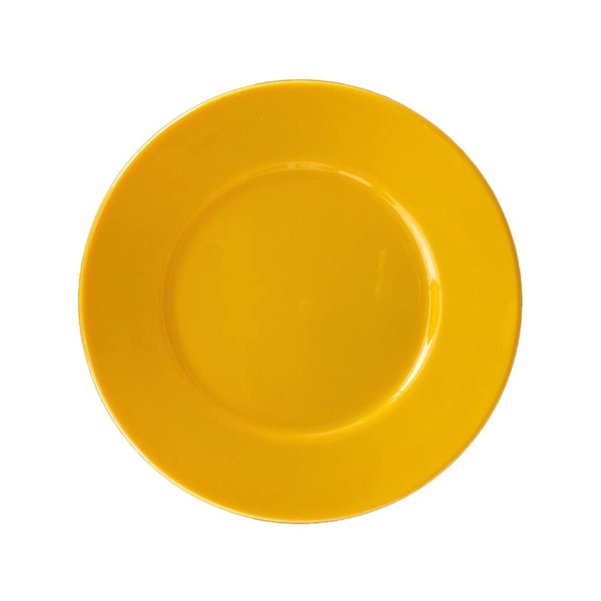 IMAHE - Artículo de Cocina Set de 6 plato pc amarillo 19 cm IMAHE