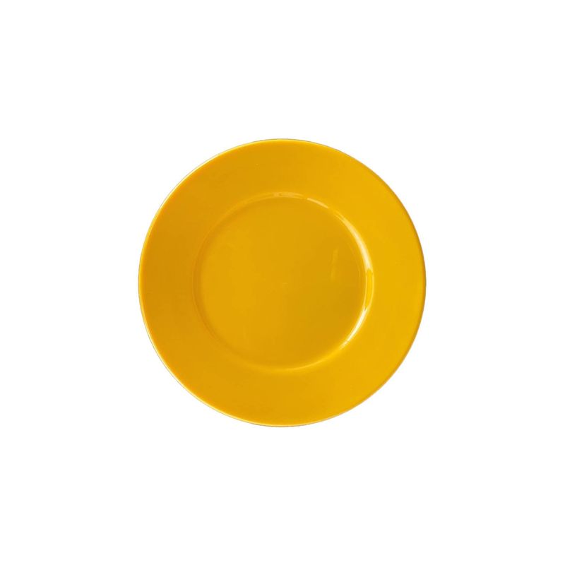 IMAHE - Artículo de Cocina Set de 6 plato pc amarillo 19 cm IMAHE.