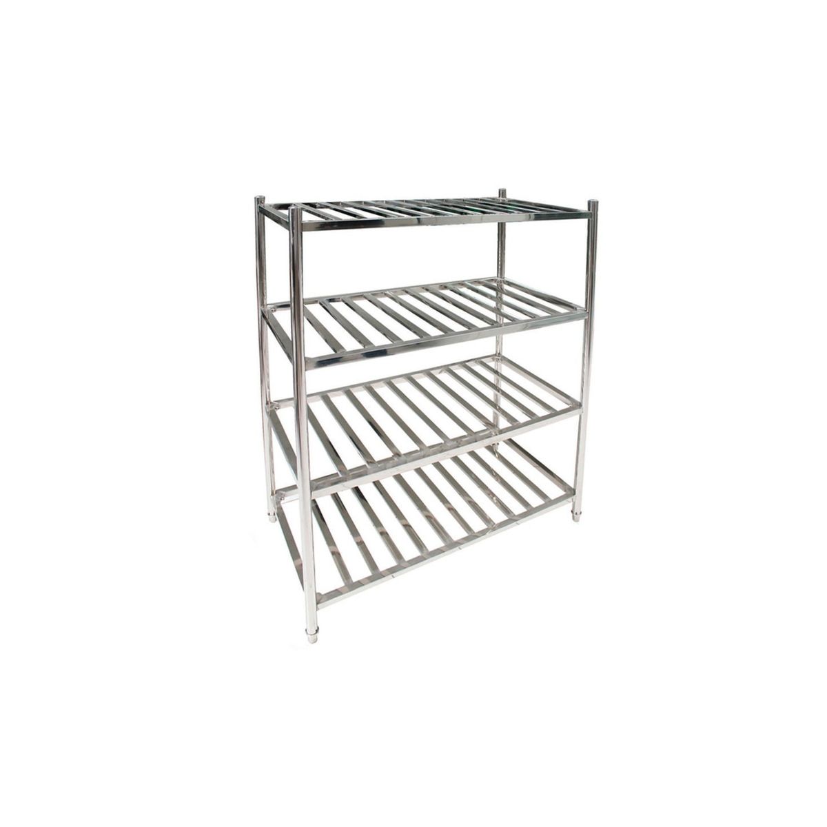 IMAHE - ESTANTERIA ACERO INOX TIPO REJILLA DE 150 x 60 x 155 cms. IMAHE