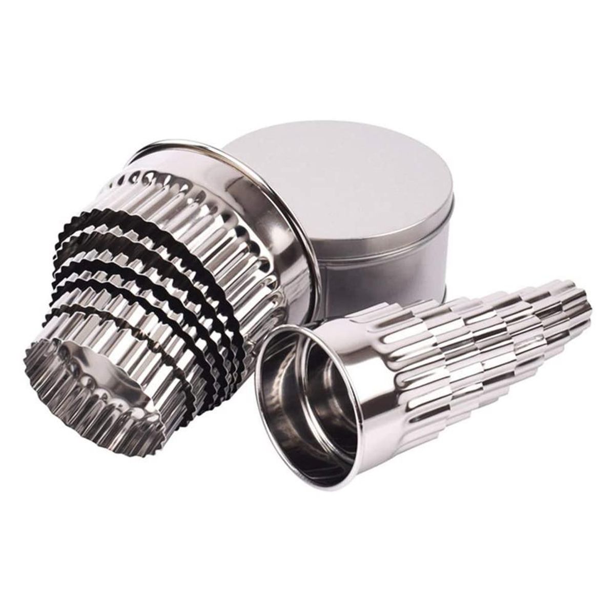 IMAHE - SET 12 CORTADORES ACANALADOS IMAHE