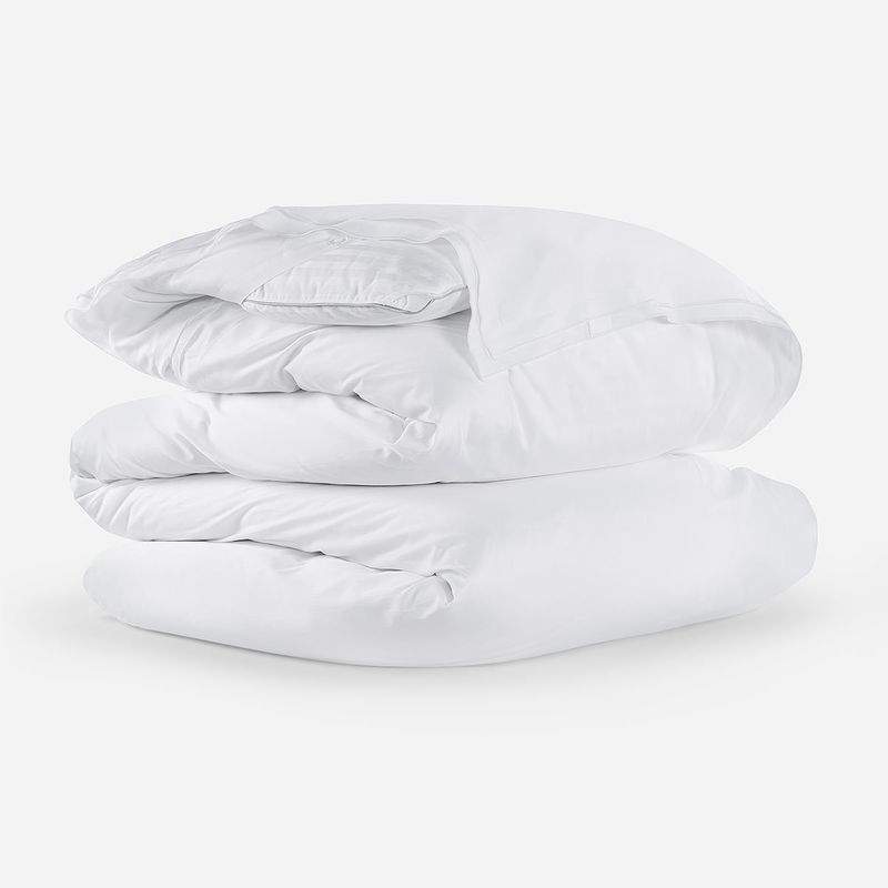 ROSEN - Funda Plumón Rosen Algodón Festón Blanco King