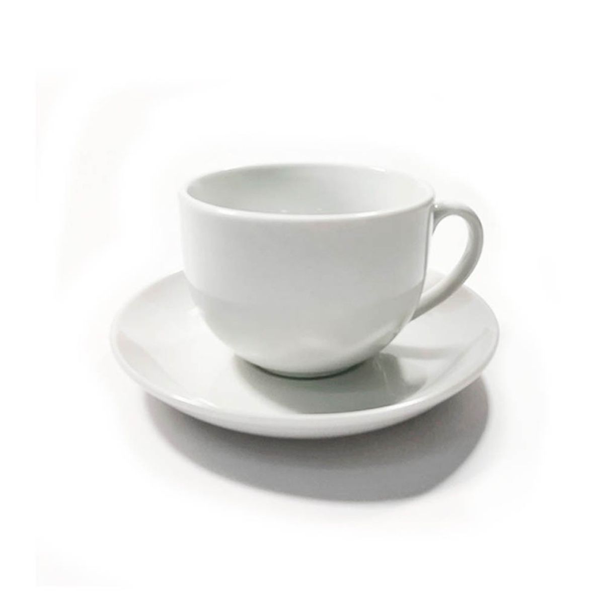 IMAHE - Set De 4 Tazónes De Te Con Plato 450 Cc Tower