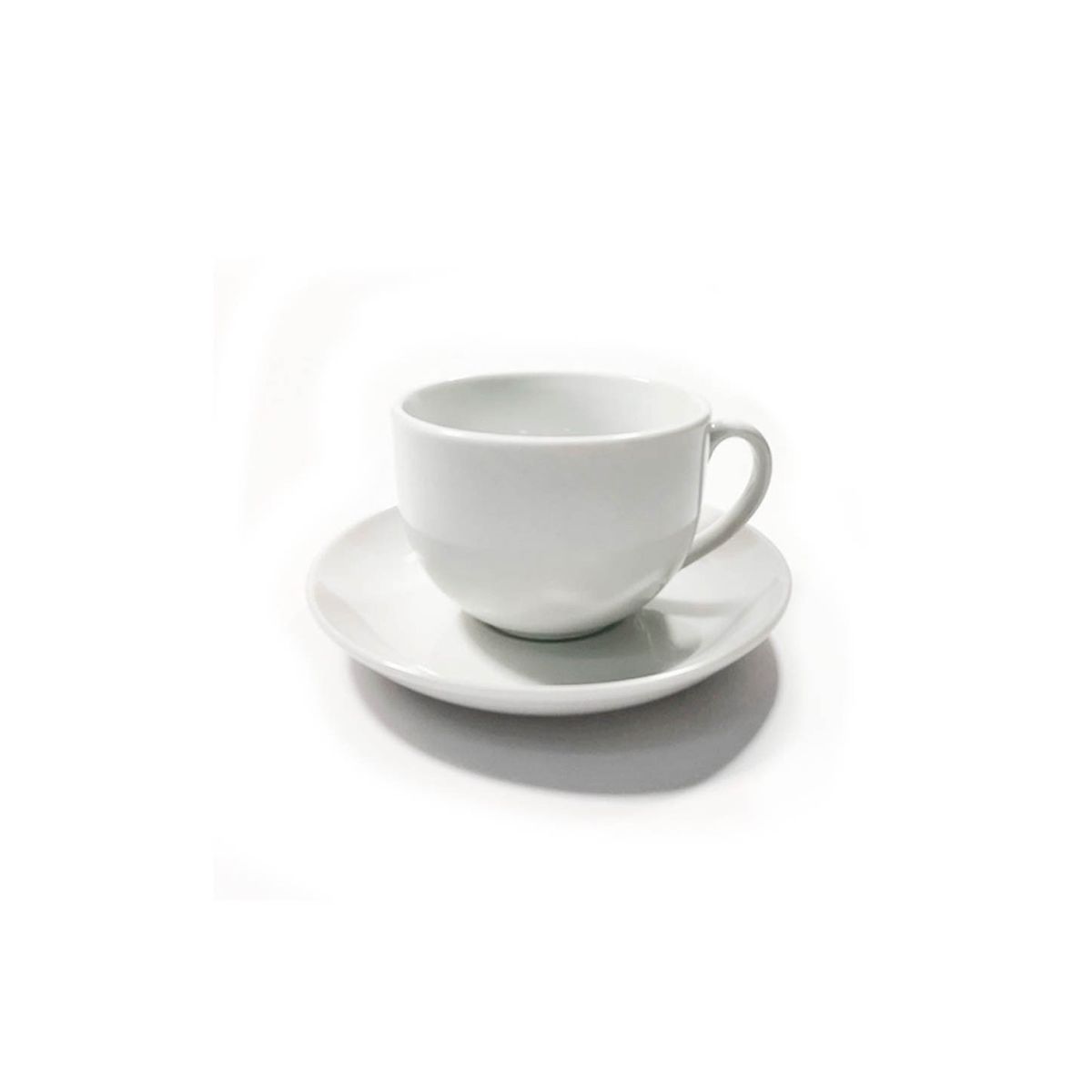 IMAHE - Set De 4 Tazónes De Te Con Plato 450 Cc Tower