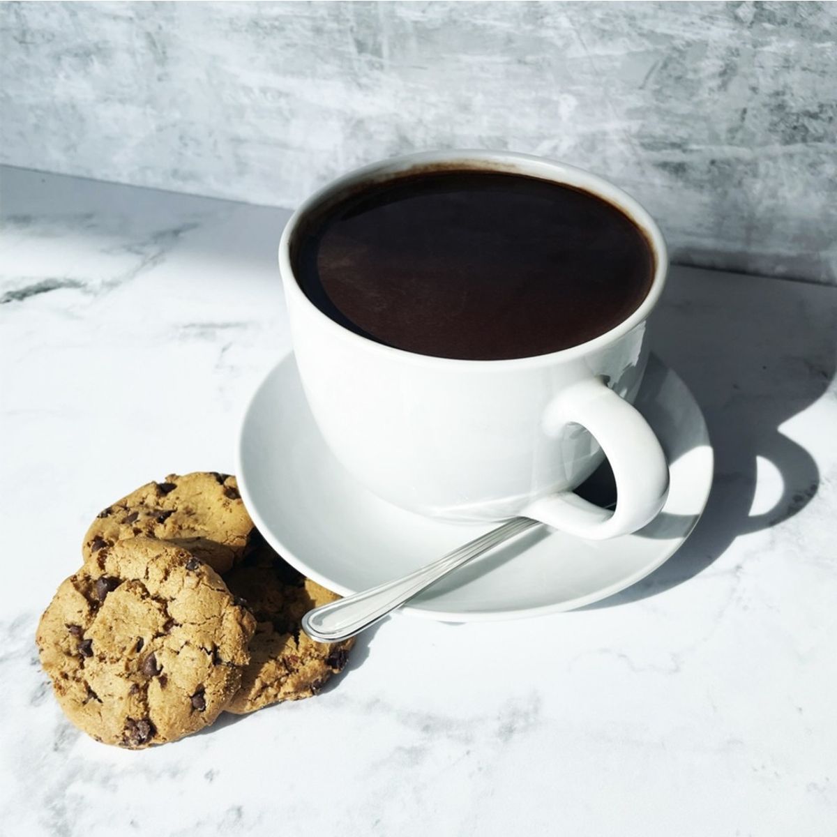 IMAHE - Set De 4 Tazónes De Te Con Plato 450 Cc Tower