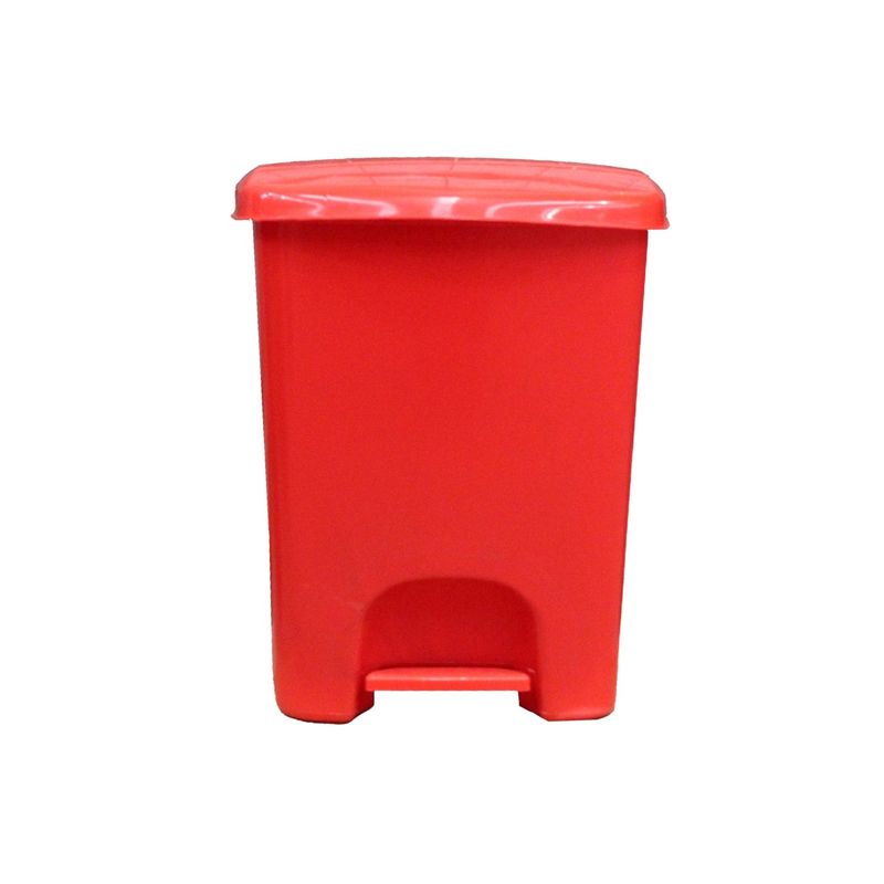 IMAHE - BASURERO 25 LTS. COLOR ROJO IMAHE
