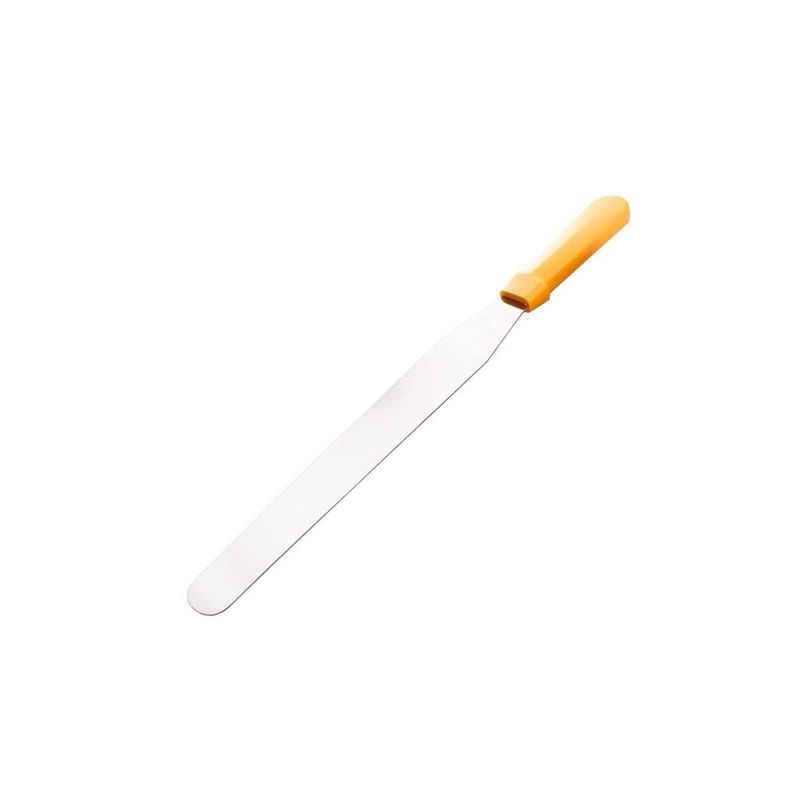 IMAHE - ESPATULA PASTELERA 39 CM MANGO AMARILLO IMAHE
