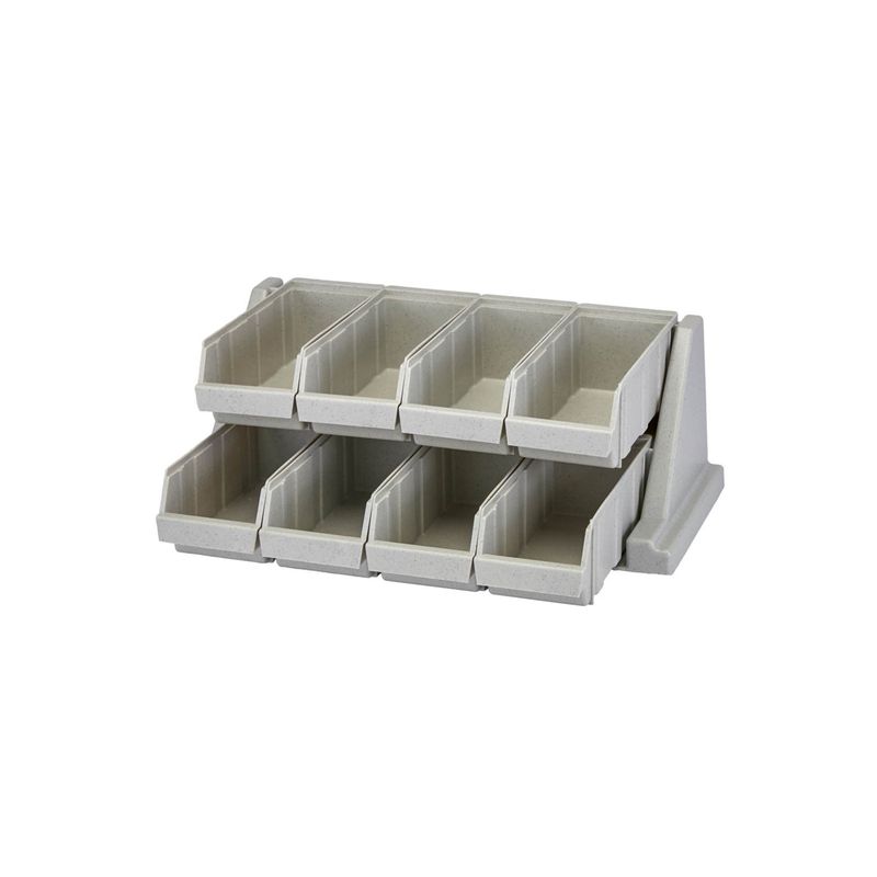 CAMBRO - RACK DE CONDIMENTOS 8 COMPARTIMIENTOS CAMBRO