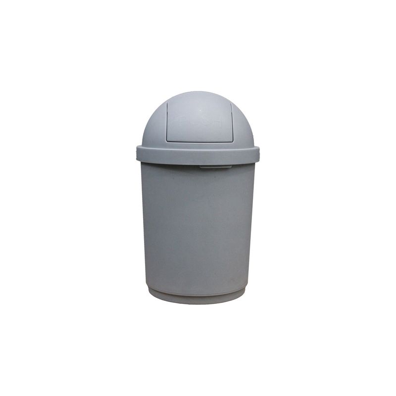 IMAHE - BASURERO REDONDO C/TAPA RETRACTIL 28 LTS IMAHE