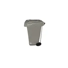 IMAHE - BASURERO CON PEDAL 240 LTS. COLOR GRIS