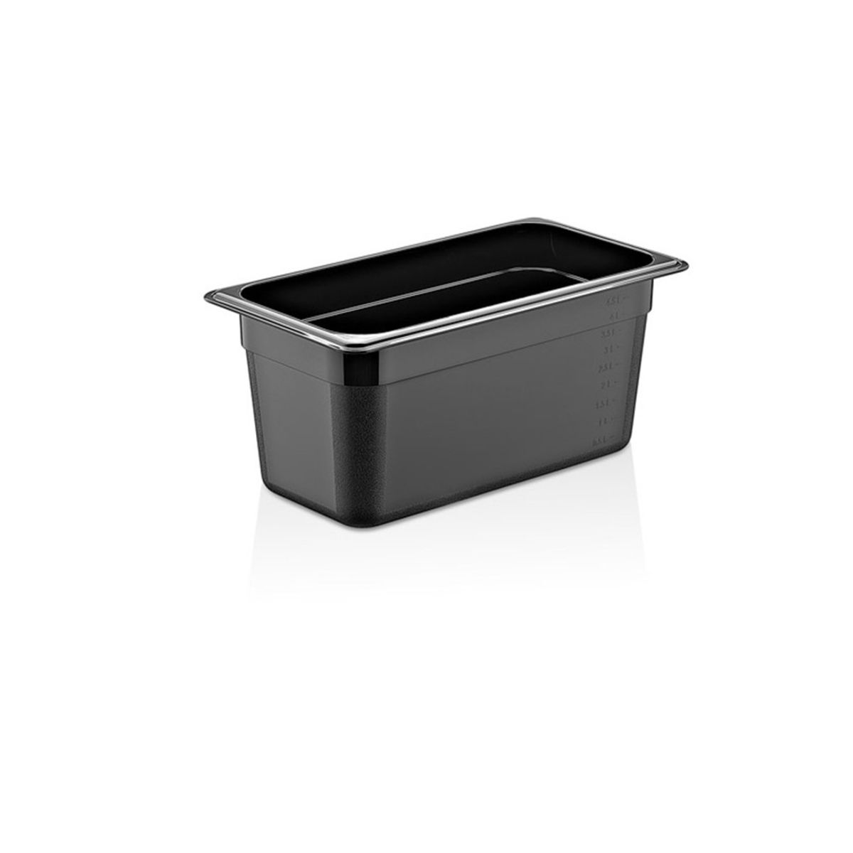 IMAHE - CONTENEDOR POLICARBONATO NEGRO 1/3x15 CM IMAHE