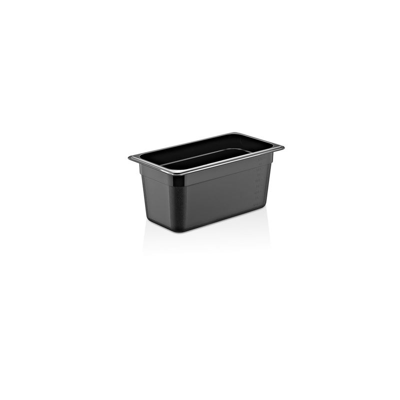 IMAHE - CONTENEDOR POLICARBONATO NEGRO 1/3x15 CM IMAHE