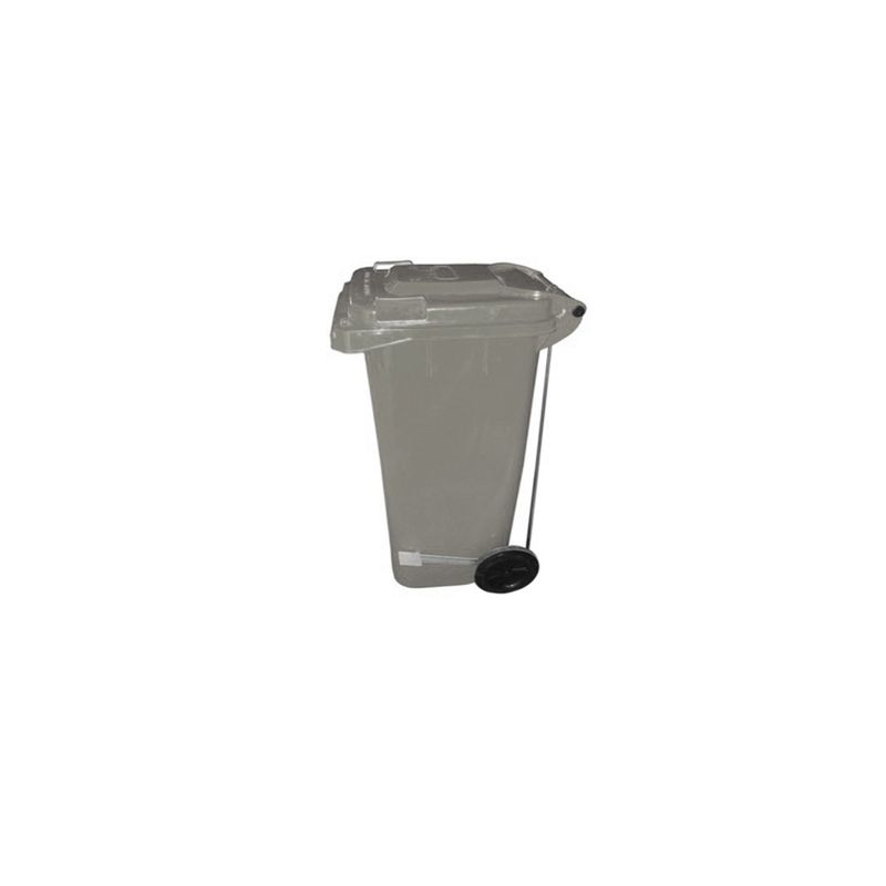 IMAHE - BASURERO CON PEDAL 100 lts COLOR GRIS IMAHE