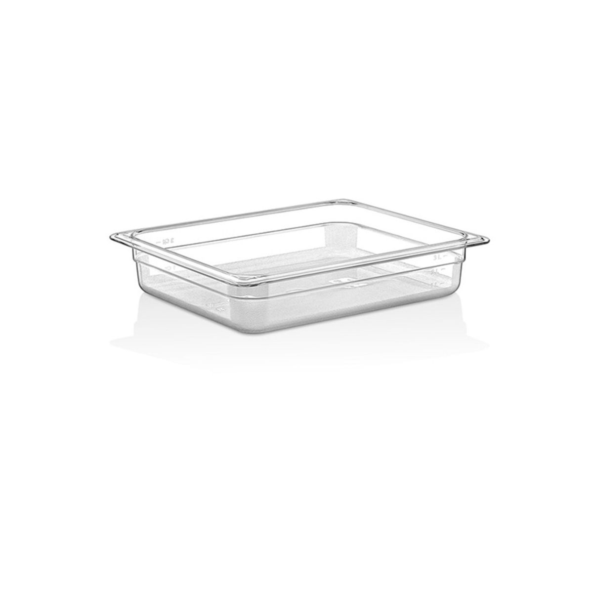 IMAHE - CONTENEDOR POLICARBONATO TRANSPARENTE 1/2x65 cms IMAHE