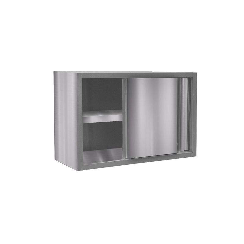 IMAHE - GABINETE 2 PUERTAS ACERO INOX MED 100 x 40 x 65 cm IMAHE