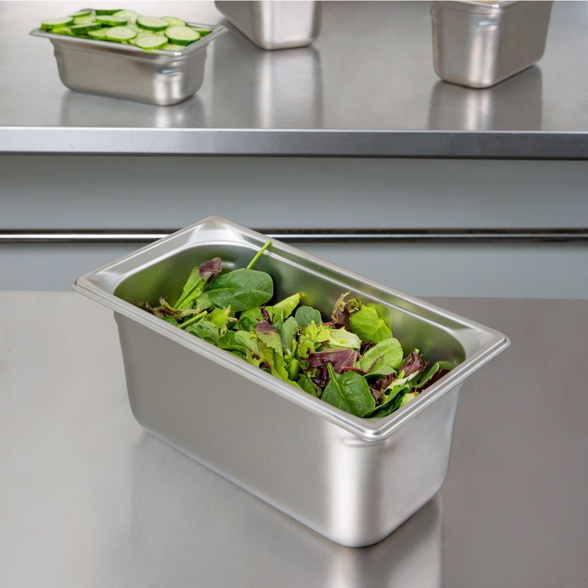 IMAHE - Contenedor Gastronomico Gn 1/4X15 Cm COOK-IN