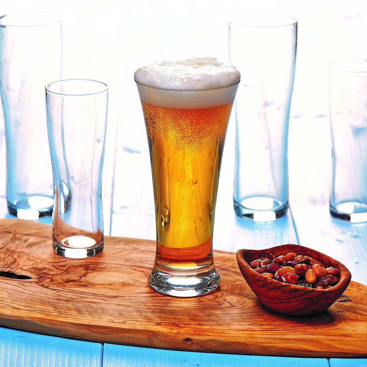 IMAHE - Set De 6 Garza Cerveza 360 Cc. W & P IMAHE