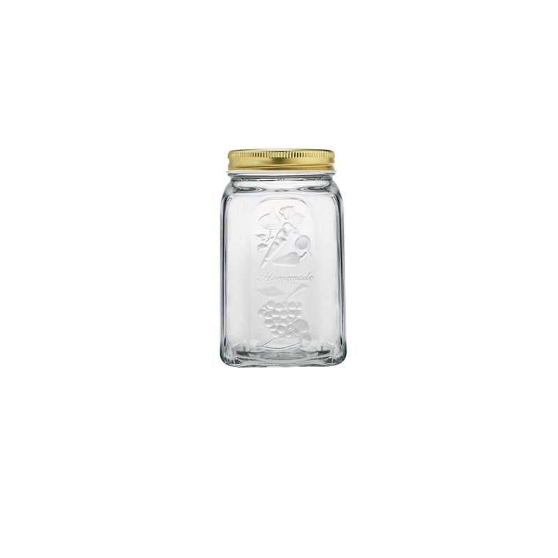 PASABAHCE - Set De 3 Frascos conserveros Con Tapa De Metal 1000 Ml PASABAHCE