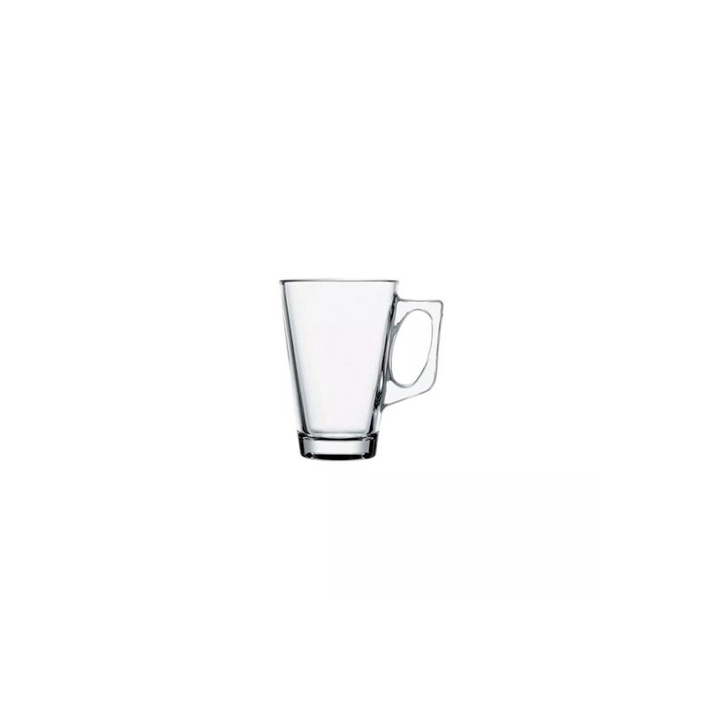 IMAHE - Accesorio para la mesa Set de 4 taza vidrio 250 cc. mod. vela IMAHE