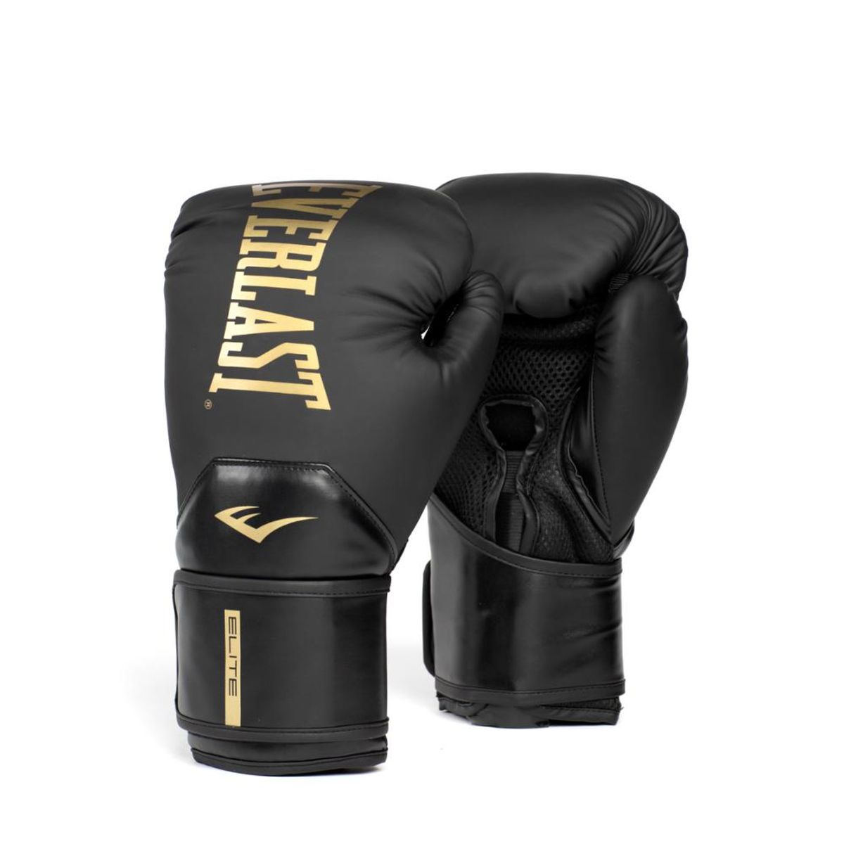 EVERLAST - Guantes de Boxeo Elite 2 Negro/ Dorado Everlast EVERLAST