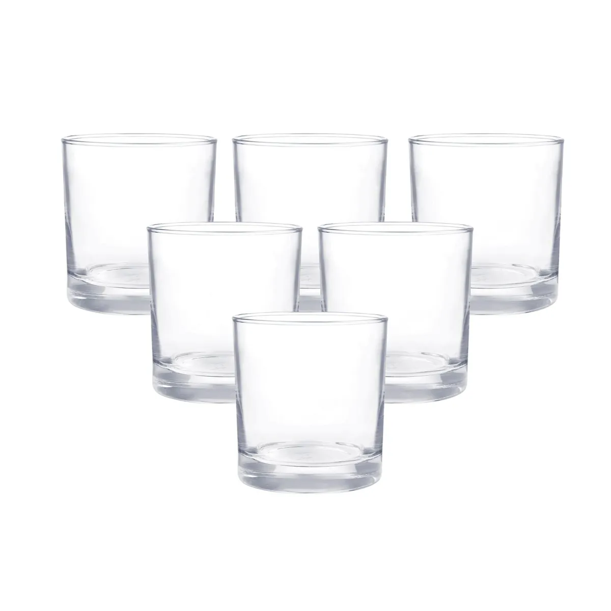 CRISTAR - Display 6 Vasos Bajos Modelo Lexington 311mL Whisky Pisco