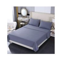 Juego De Sabanas 500 Hilos 2 Plazas Gris