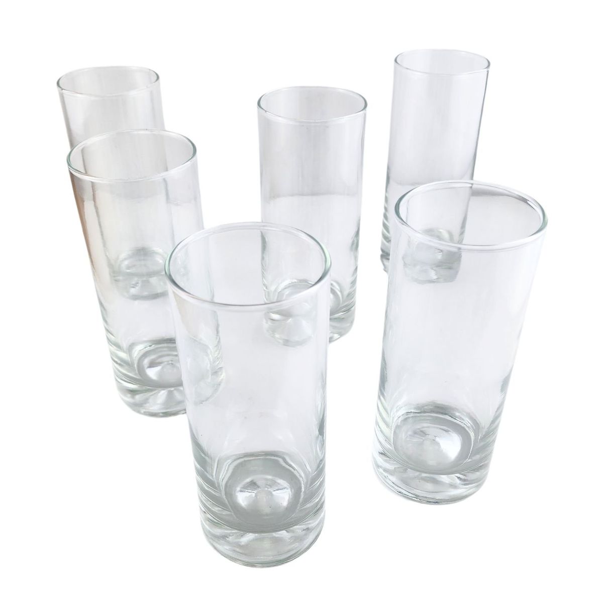 CRISTAR - Set 6 Vasos Altos Modelo Lexington 334mL Whisky Pisco