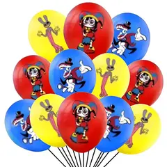 GENERICO - Set de Globos látex temática Circo Digital