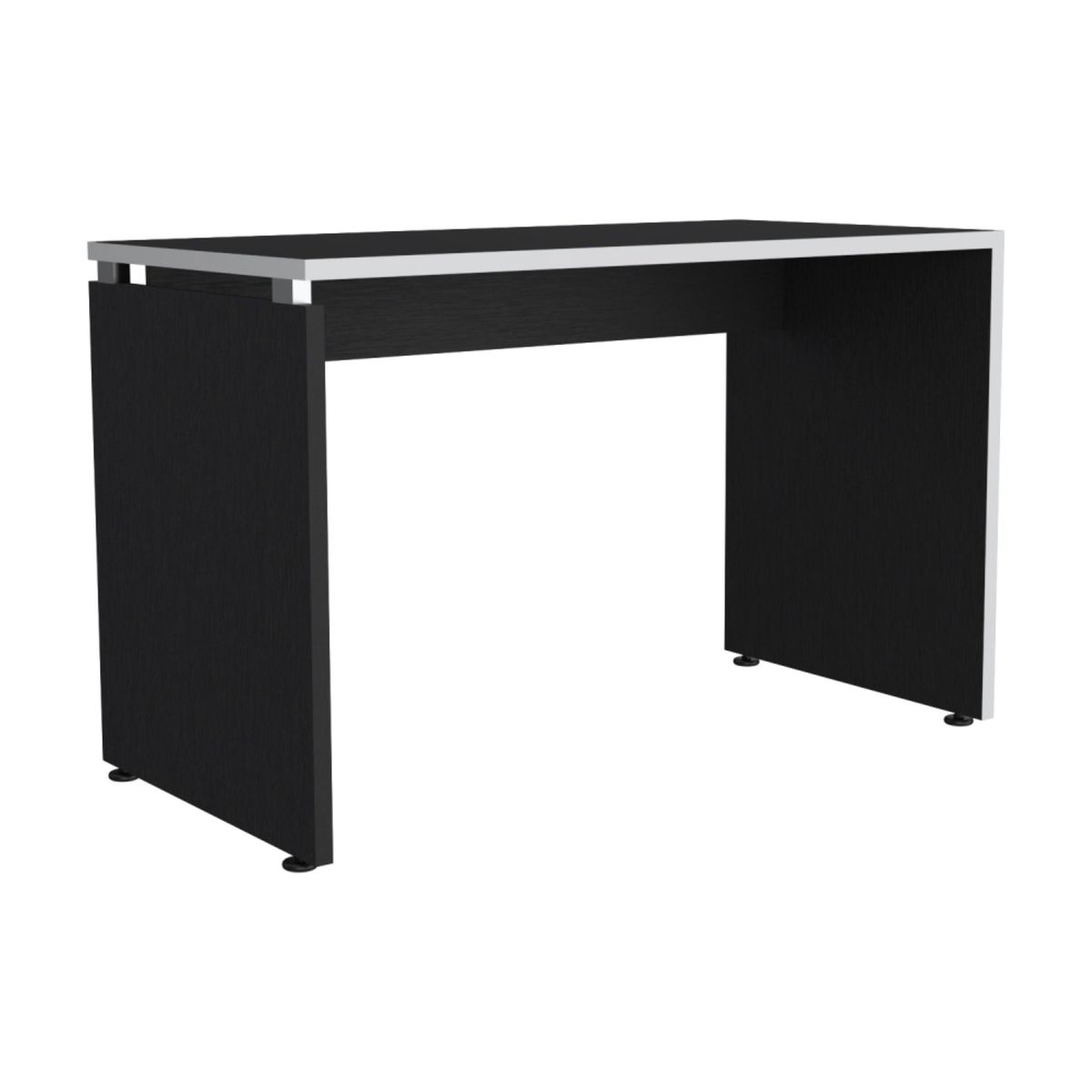 FMFURNITURE - Escritorio - Blanco y Marquez 75x120x60 cm…