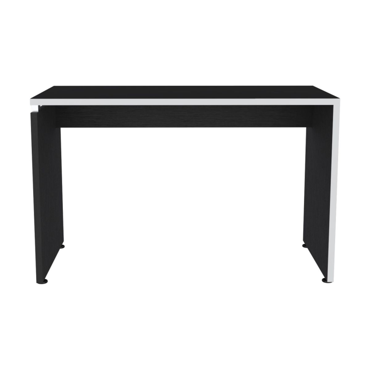 FMFURNITURE - Escritorio - Blanco y Marquez 75x120x60 cm…