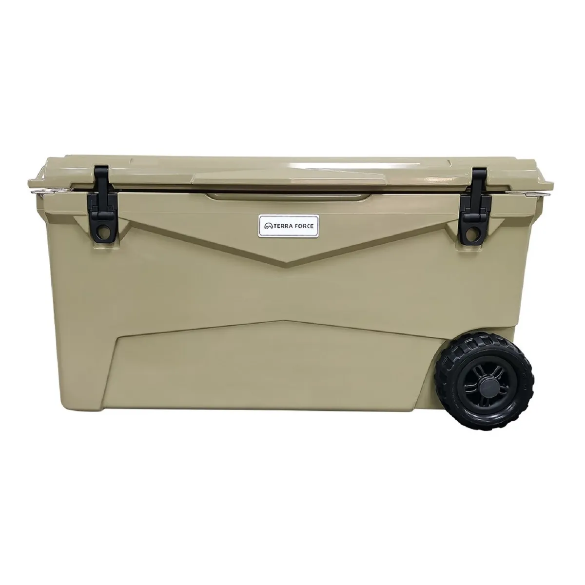 TERRA FORCE - COOLER BOX+RUEDAS 110QT ARENA