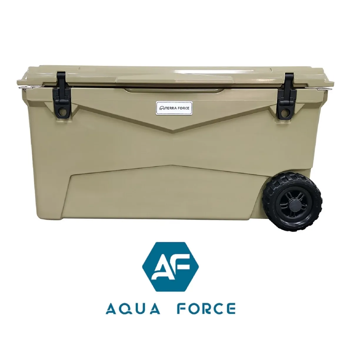 TERRA FORCE - COOLER BOX+RUEDAS 110QT ARENA