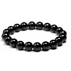 GENERICO - Pulsera Turmalina 8mm Unisex Piedra Natural Original