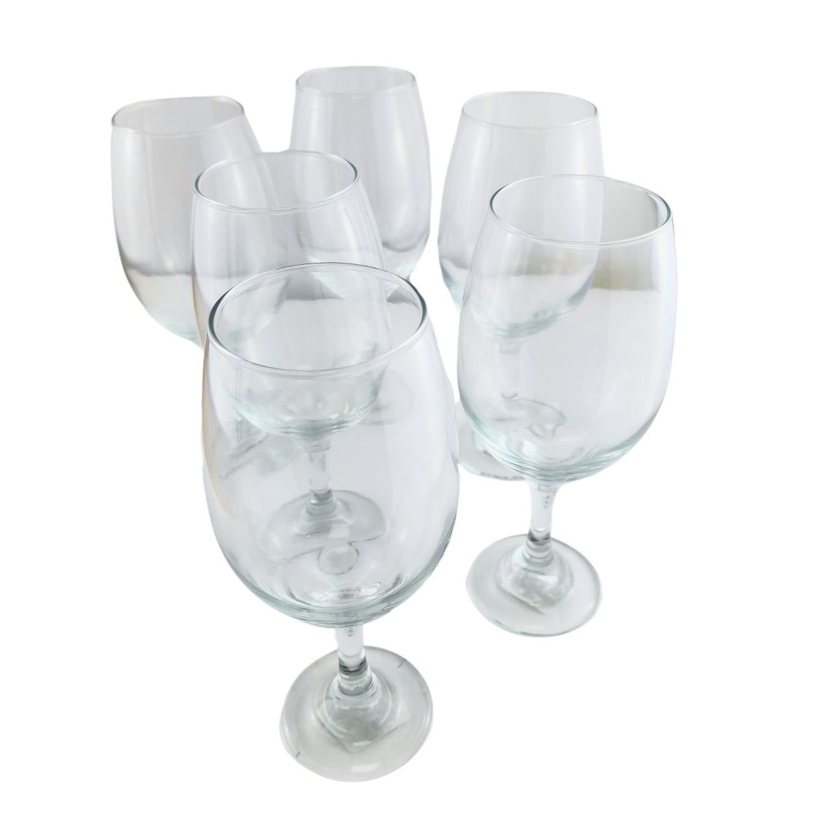 CRISTAR - Set 6 Copas De Vino Gran Rioja 615mL Para Celebraciones