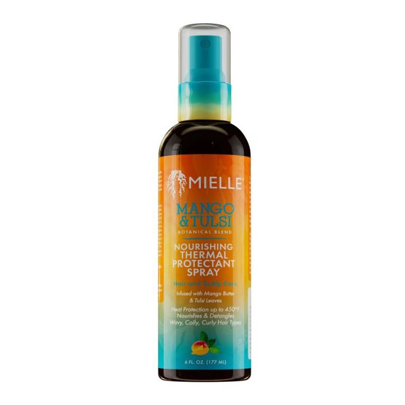 MIELLE - Spray Nutritivo Protector de Calor Mango Tulsi 177ml Mielle