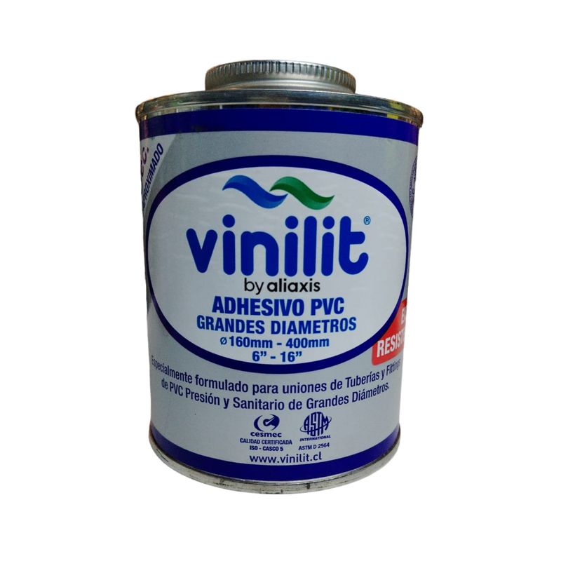 GENERICO - Adhesivo Vinilit Lata Grandes Diametros 470cc