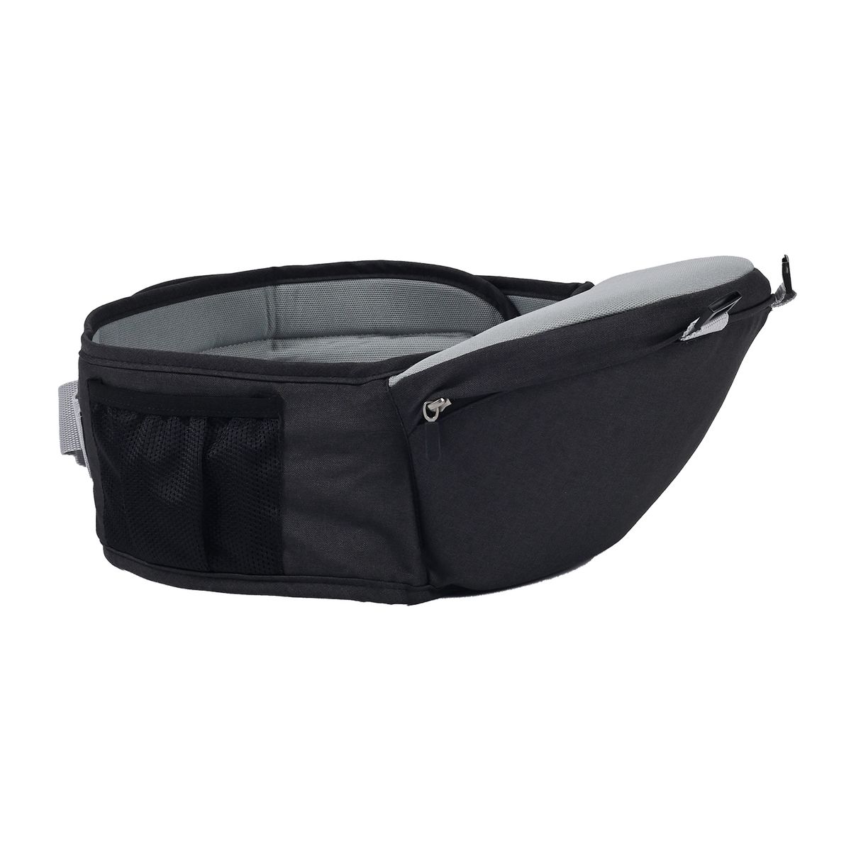 BEBEGLO - Porta Bebe Canguro Hit Seat RS-80180 Negro