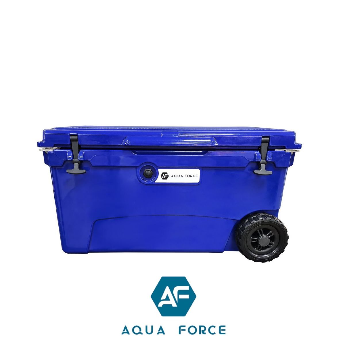 AQUA FORCE - COOLER BOX+RUEDAS 70QT / 66,2 L - AZUL