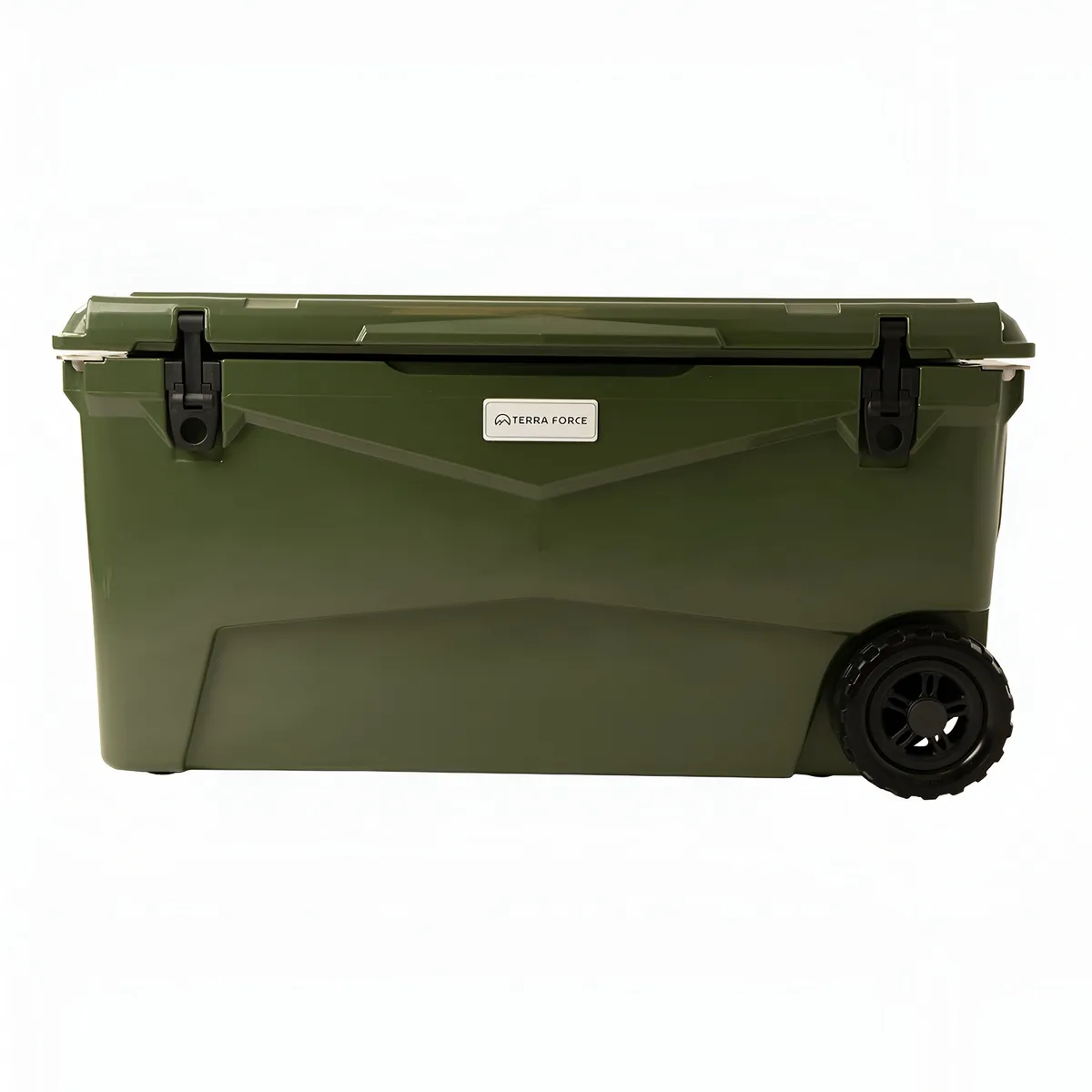 TERRA FORCE - COOLER BOX+RUEDAS 110QT MILITAR