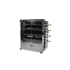 IMAHE - Asador De Pollo Rotativo 40Kg-4 Espetos