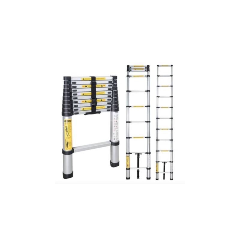 U BUY - Escalera Articulada Aluminio Multiproposito 380 cm Resistente