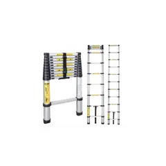 U BUY - Escalera Articulada Aluminio Multiproposito 380 cm Resistente